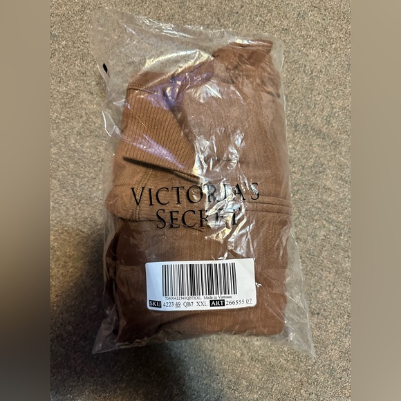 Victoria’s Secret PINK Summer Lounge Cotton Zip-Up Hoodie Size XXL - Picture 6 of 12